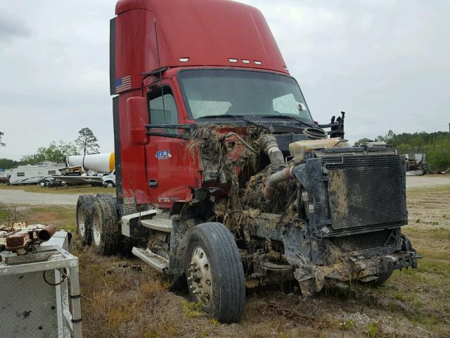 1XKYDP9X3FJ457392 - 2015 KENWORTH CONSTRUCTI RED photo 1