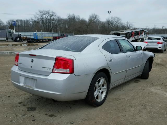 2B3CA3CV5AH245992 - 2010 DODGE CHARGER SX SILVER photo 4