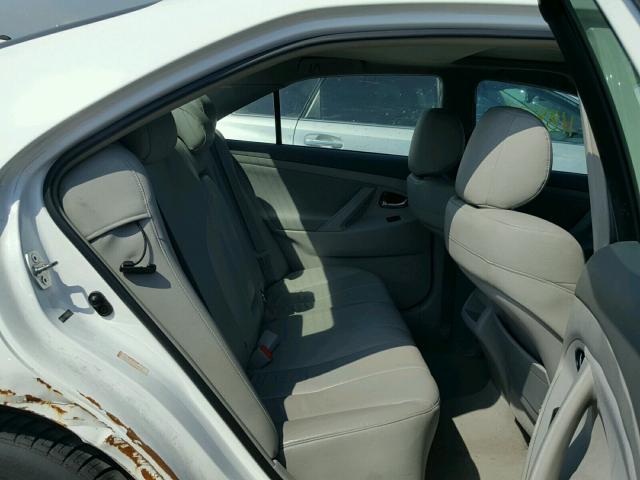 4T1BE46K99U871149 - 2009 TOYOTA CAMRY BASE WHITE photo 6