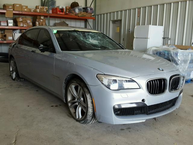 WBAYE8C50DD133945 - 2013 BMW 750LI SILVER photo 1