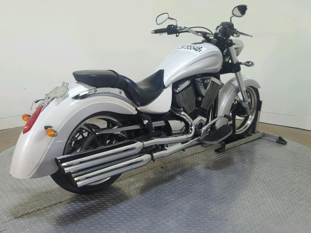 5VPCB36NXC3004069 - 2012 VICTORY MOTORCYCLES KINGPIN თეთრი ფოტო 8