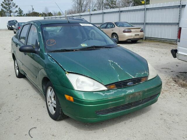 1FAFP34P4YW229312 - 2000 FORD FOCUS SE GREEN photo 1