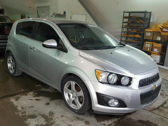 1G1JE6SH4D4147201 - 2013 CHEVROLET SONIC LTZ SILVER photo 1