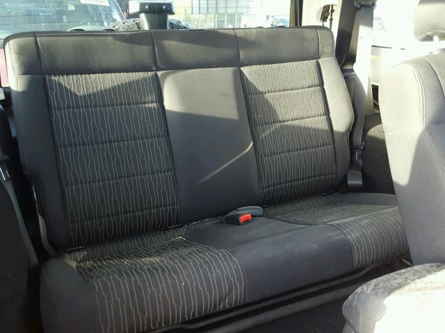 1C4AJWBG6CL104218 - 2012 JEEP WRANGLER S BLACK photo 6