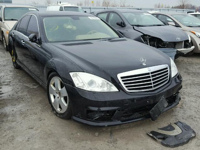 WDDNF84X48A172425 - 2008 MERCEDES-BENZ S 450 4MAT BLACK photo 1