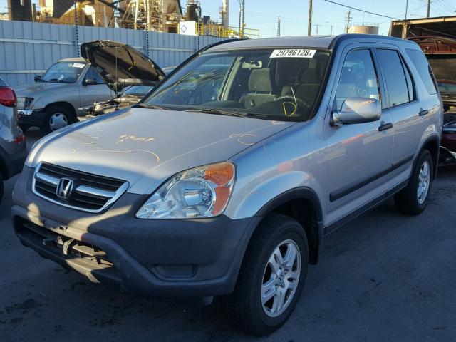 JHLRD78873C006978 - 2003 HONDA CR-V EX SILVER photo 2