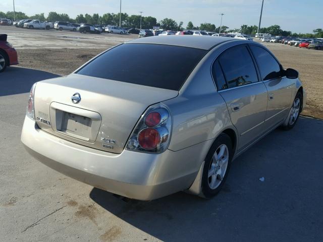 1N4AL11D36N372517 - 2006 NISSAN ALTIMA S GOLD photo 4