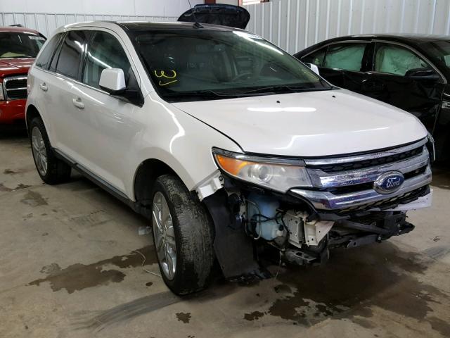 2FMDK3KC4BBA53141 - 2011 FORD EDGE LIMIT WHITE photo 1