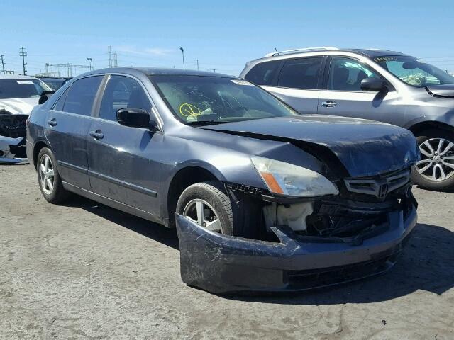 1HGCM66323A010406 - 2003 HONDA ACCORD LX GRAY photo 1