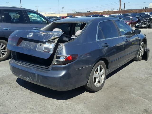 1HGCM66323A010406 - 2003 HONDA ACCORD LX GRAY photo 4