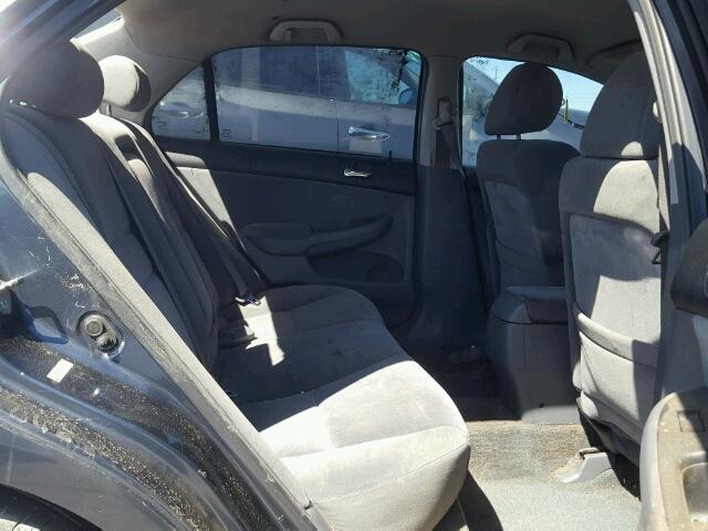 1HGCM66323A010406 - 2003 HONDA ACCORD LX GRAY photo 6