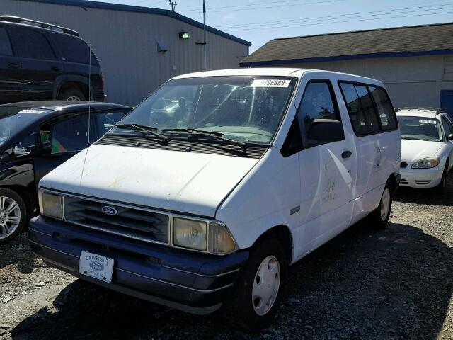 1FMCA21XXPZC03030 - 1993 FORD AEROSTAR WHITE photo 2