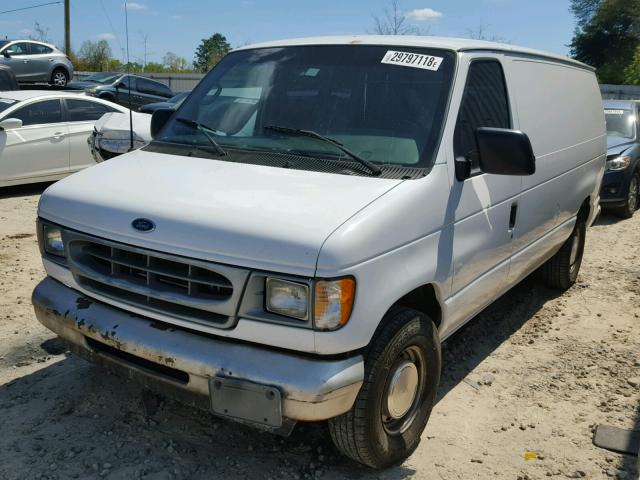 1FTRE14271HB29558 - 2001 FORD ECONOLINE WHITE photo 2