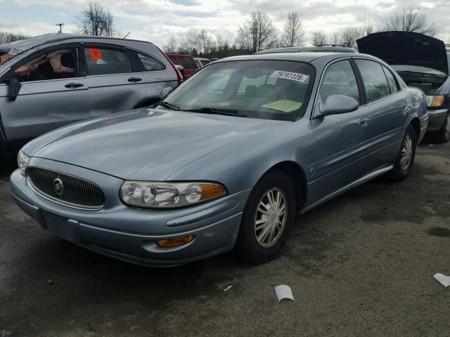 1G4HP54K034180970 - 2003 BUICK LESABRE CU BLUE photo 2