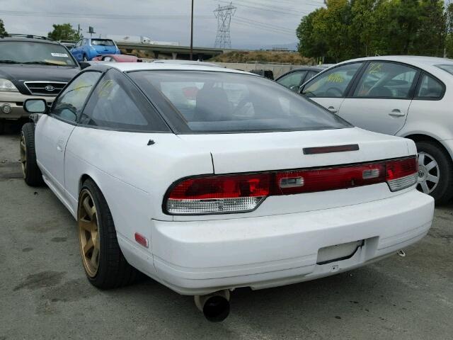 JN1MS36P5PW311211 - 1993 NISSAN 240SX BASE WHITE photo 3