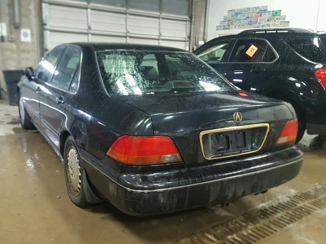 JH4KA965XVC006292 - 1997 ACURA 3.5RL BLACK photo 3