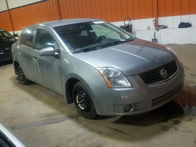 3N1AB61E08L743223 - 2008 NISSAN SENTRA 2.0 SILVER photo 1