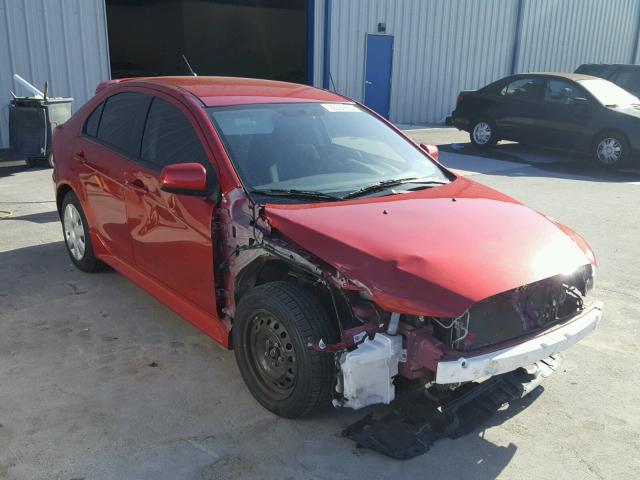 JA32X2HU2BU002348 - 2011 MITSUBISHI LANCER ES/ RED photo 1