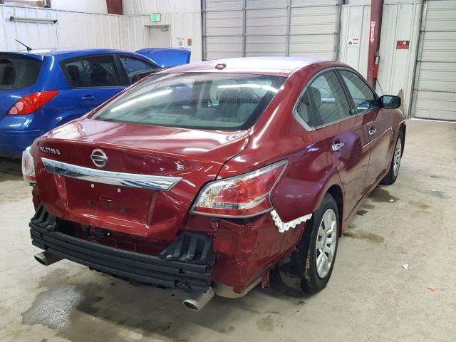 1N4AL3AP5FN320523 - 2015 NISSAN ALTIMA 2.5 RED photo 4