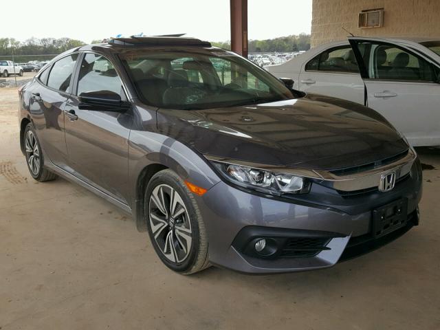 19XFC1F71HE011135 - 2017 HONDA CIVIC EXL 灰色 照片 1