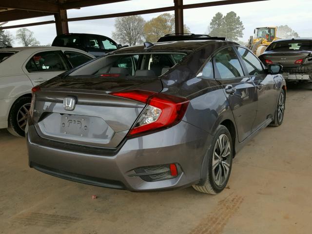19XFC1F71HE011135 - 2017 HONDA CIVIC EXL 灰色 照片 4