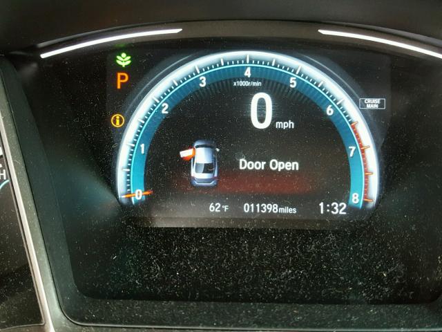 19XFC1F71HE011135 - 2017 HONDA CIVIC EXL 灰色 照片 8