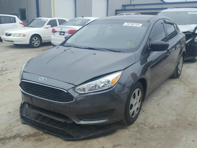 1FADP3E21FL250482 - 2015 FORD FOCUS S GRAY photo 2