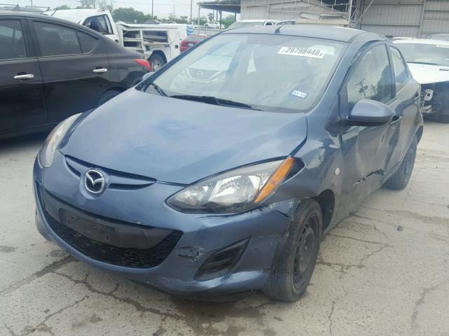 JM1DE1KZXE0182897 - 2014 MAZDA MAZDA2 SPO 蓝色 照片 2