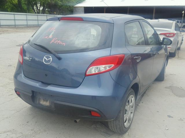JM1DE1KZXE0182897 - 2014 MAZDA MAZDA2 SPO 蓝色 照片 4