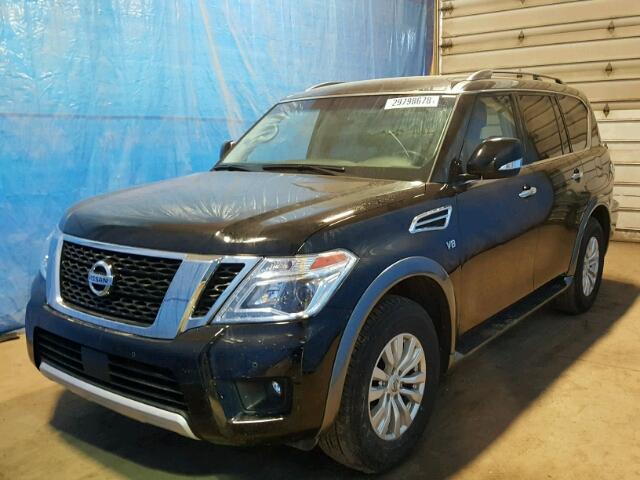 JN8AY2NDXH9007165 - 2017 NISSAN ARMADA SV BLACK photo 2