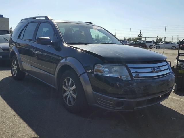 1FMDK02W38GA27933 - 2008 FORD TAURUS X S BLACK photo 1