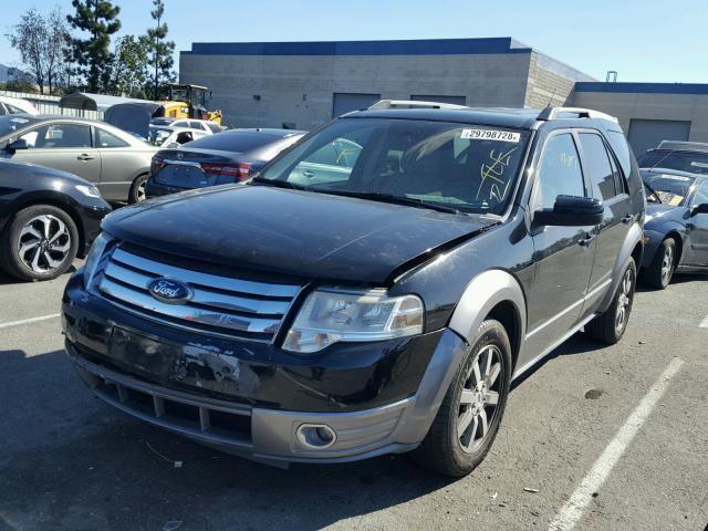 1FMDK02W38GA27933 - 2008 FORD TAURUS X S BLACK photo 2