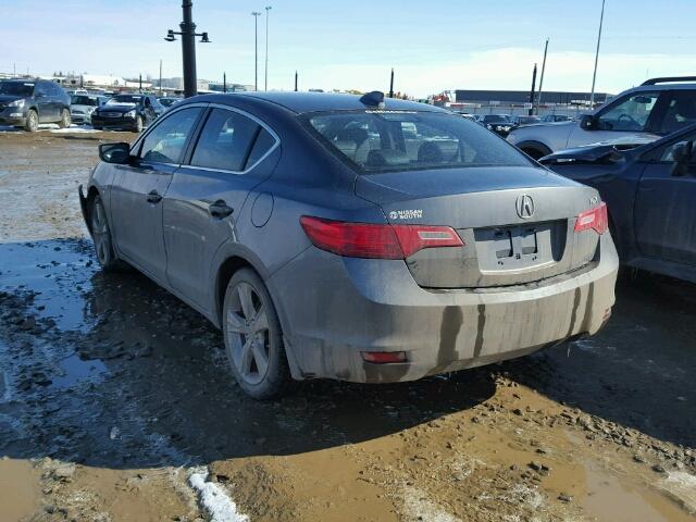 19VDE1F75DE403085 - 2013 ACURA ILX 20 TEC GRAY photo 3