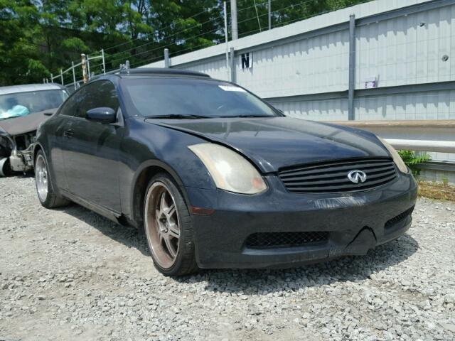 JNKCV54E14M804256 - 2004 INFINITI G35 BLACK photo 1