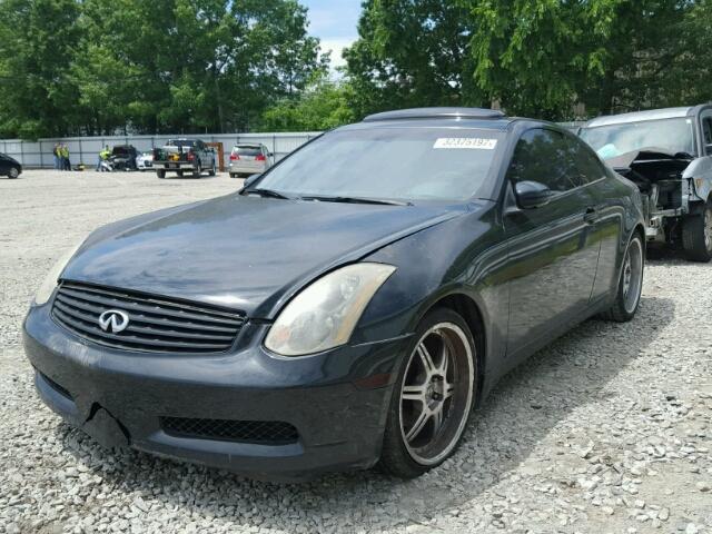 JNKCV54E14M804256 - 2004 INFINITI G35 BLACK photo 2