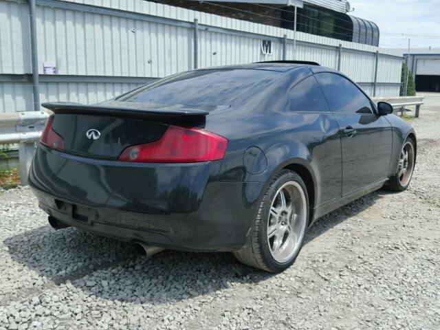 JNKCV54E14M804256 - 2004 INFINITI G35 BLACK photo 4