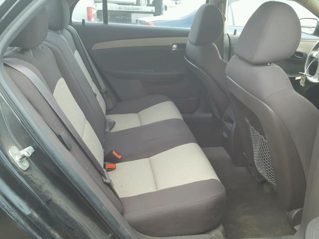 1G1ZB5E16BF158853 - 2011 CHEVROLET MALIBU LS 黑色 照片 6