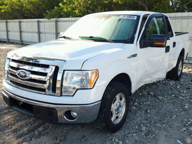 1FTEW1CM1CFB28466 - 2012 FORD F150 SUPER WHITE photo 2