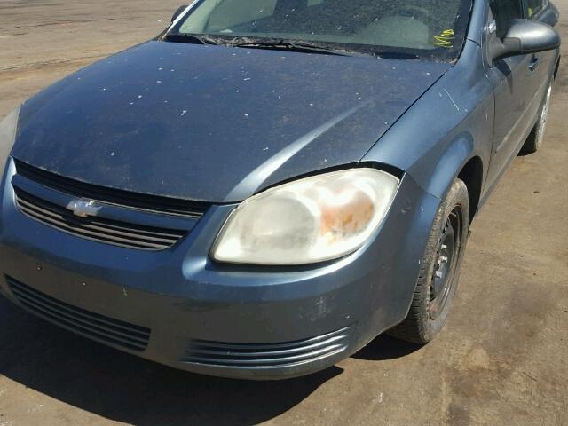 1G1AK52F057595291 - 2005 CHEVROLET COBALT GRAY photo 10