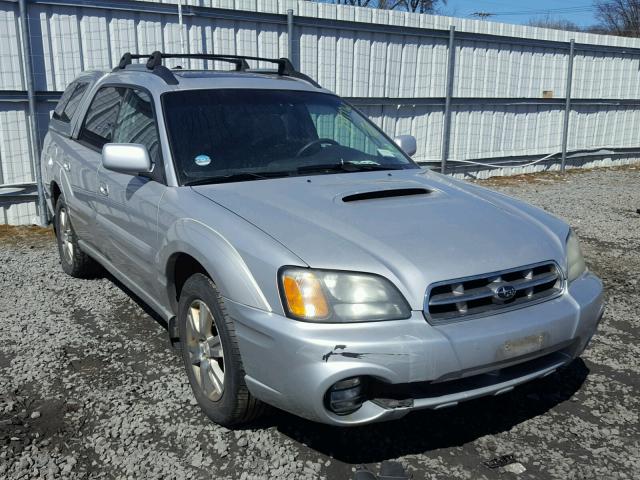 4S4BT63C545102021 - 2004 SUBARU BAJA TURBO SILVER photo 1