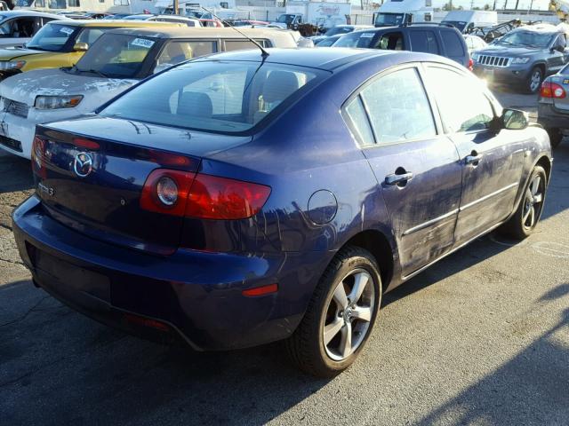 JM1BK12GX61448834 - 2006 MAZDA 3 I BLUE photo 4