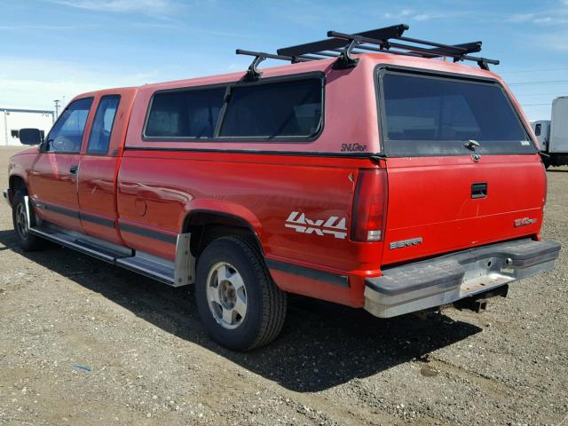 2GTEK19K3N1522238 - 1992 GMC SIERRA K15 RED photo 3