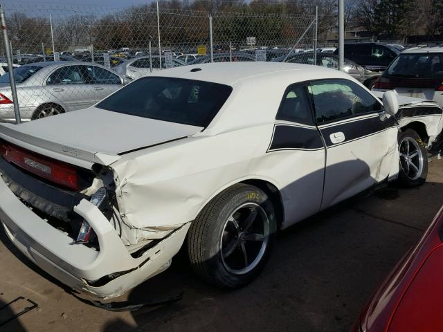 2B3CJ4DV7AH146305 - 2010 DODGE CHALLENGER WHITE photo 9