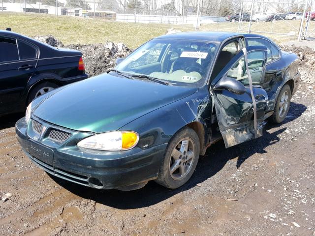 1G2NF52E63M701556 - 2003 PONTIAC GRAND AM S მწვანე ფოტო 2