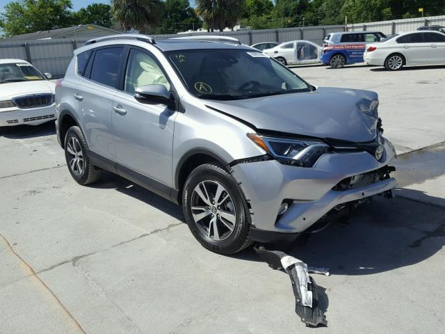 JTMWFREV2JJ170776 - 2018 TOYOTA RAV4 ADVEN SILVER photo 1