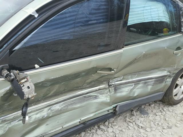 WVWRH63B23P433458 - 2003 VOLKSWAGEN PASSAT GLX 绿色 照片 10