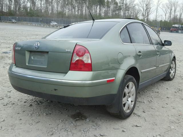 WVWRH63B23P433458 - 2003 VOLKSWAGEN PASSAT GLX 绿色 照片 4