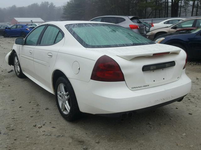 2G2WR554771188673 - 2007 PONTIAC GRAND PRIX WHITE photo 3