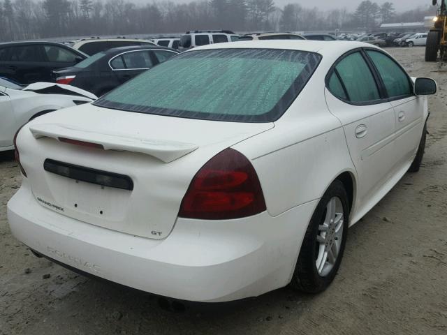 2G2WR554771188673 - 2007 PONTIAC GRAND PRIX WHITE photo 4