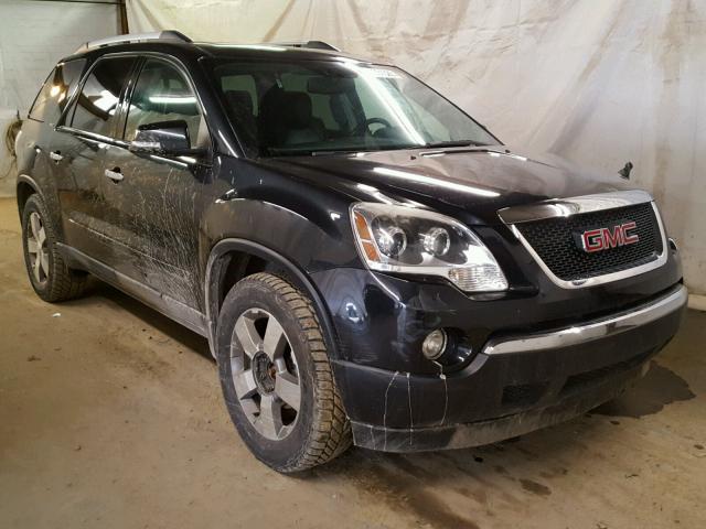 1GKKVSED5BJ217594 - 2011 GMC ACADIA SLT BLACK photo 1